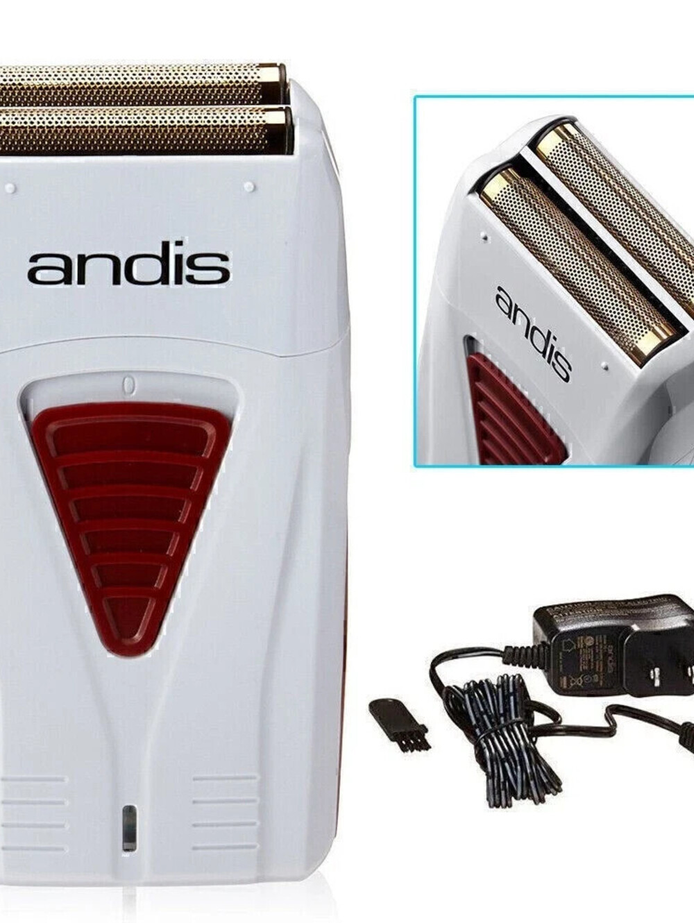 Used- Andis Profoil Lithium Plus #17200 Titanium Foil Shaver Cordless